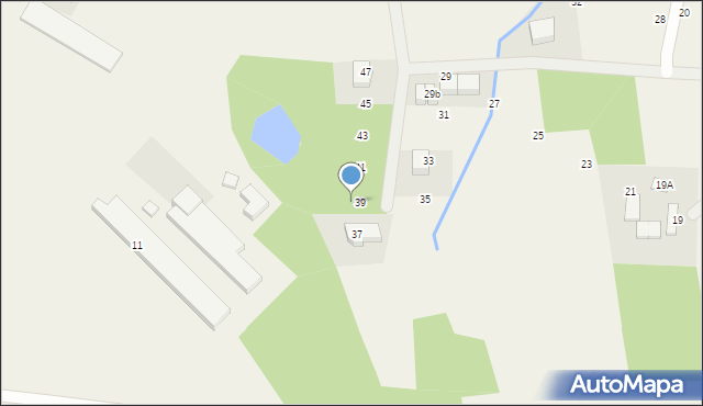 Bojano, Wiosenna, 39a, mapa Bojano