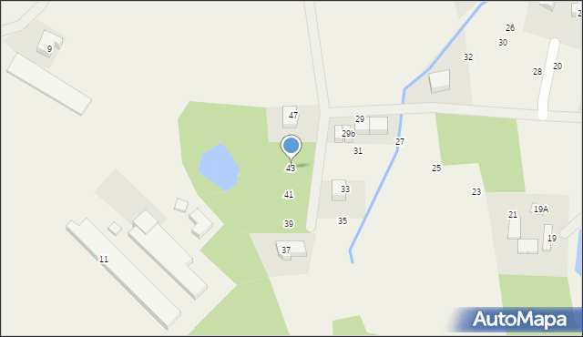 Bojano, Wiosenna, 43, mapa Bojano