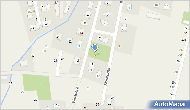 Bojano, Wiosenna, 9, mapa Bojano