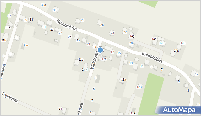 Bolęcin, Widokowa, 1, mapa Bolęcin