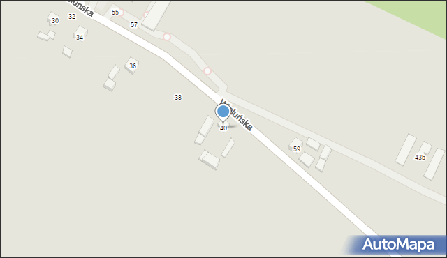 Bolesławiec, Wieluńska, 40, mapa Bolesławca