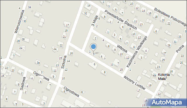 Bolesławiec, Wiosny Ludów, 3, mapa Bolesławca