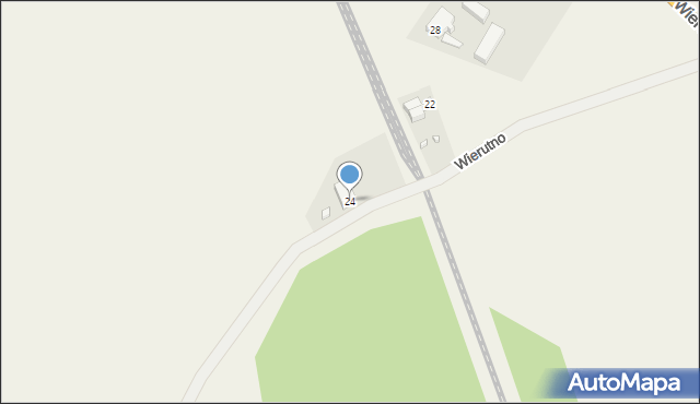 Boleszkowice, Wierutno, 24, mapa Boleszkowice