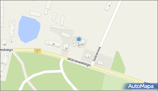 Borkowice, Wiśniewskiego Jana, ks., 2c, mapa Borkowice