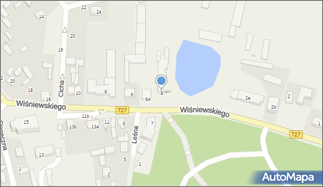 Borkowice, Wiśniewskiego Jana, ks., 4, mapa Borkowice
