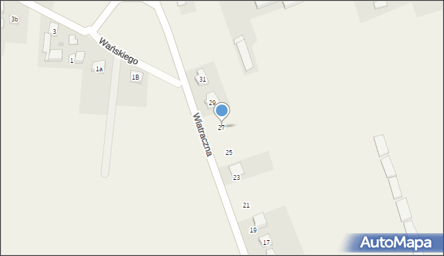 Bukówiec Górny, Wiatraczna, 27, mapa Bukówiec Górny