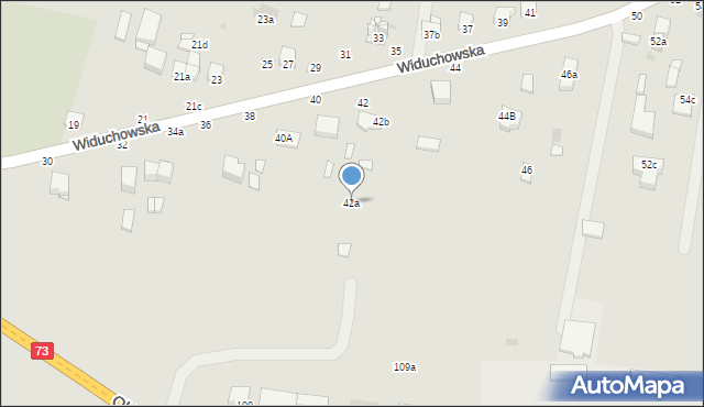 Busko-Zdrój, Widuchowska, 42a, mapa Busko-Zdrój