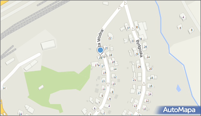 Bytów, Wieża Wodna, 19, mapa Bytów