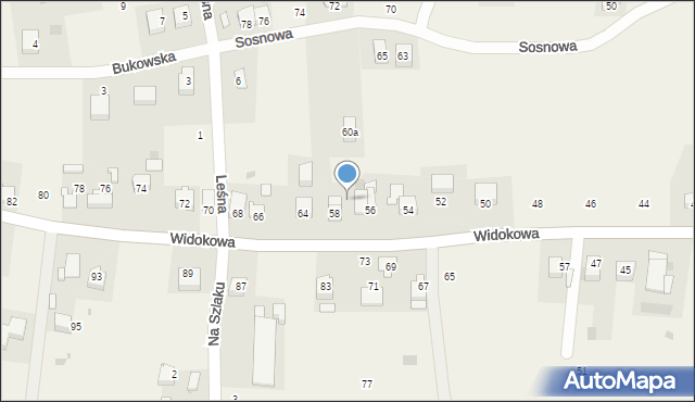 Chorowice, Widokowa, 62, mapa Chorowice