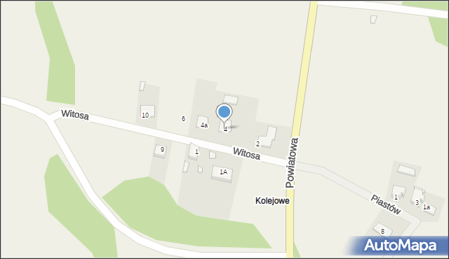 Chruszczobród, Witosa Wincentego, 4, mapa Chruszczobród