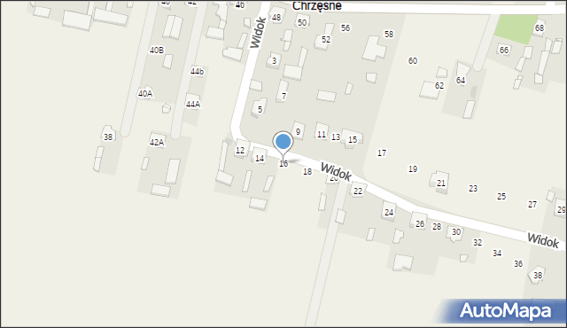 Chrzęsne, Widok, 16, mapa Chrzęsne