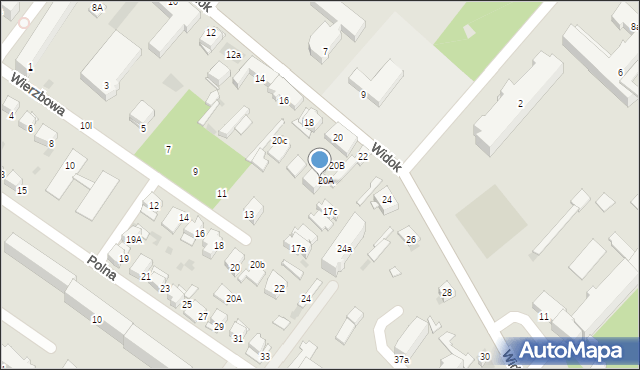 Ciechocinek, Wierzbowa, 17e, mapa Ciechocinek