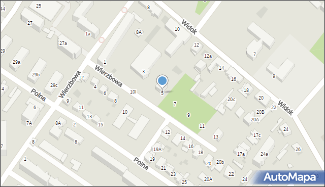 Ciechocinek, Wierzbowa, 5, mapa Ciechocinek