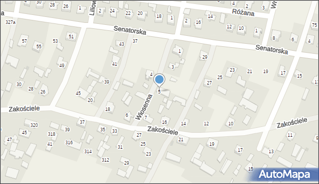 Cmolas, Wiosenna, 5, mapa Cmolas