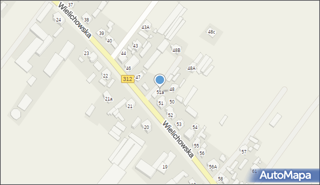 Czacz, Wielichowska, 51a, mapa Czacz