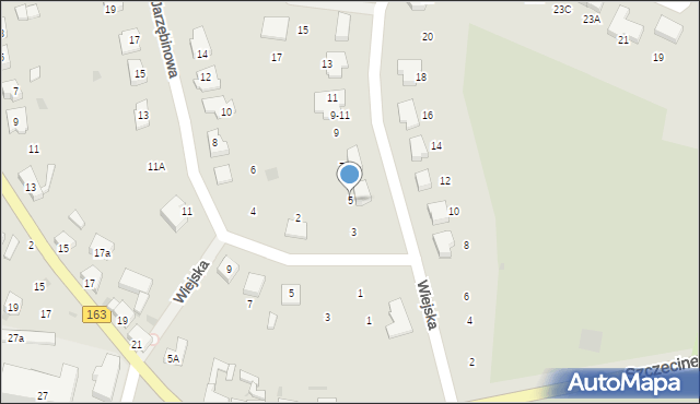 Czaplinek, Wiejska, 5, mapa Czaplinek