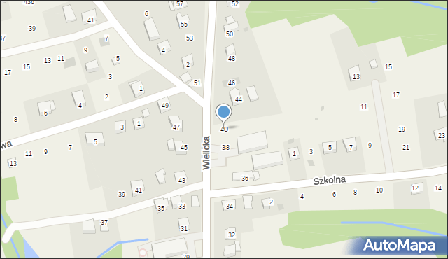 Czechówka, Wielicka, 40, mapa Czechówka