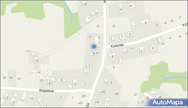 Czechówka, Wielicka, 5, mapa Czechówka