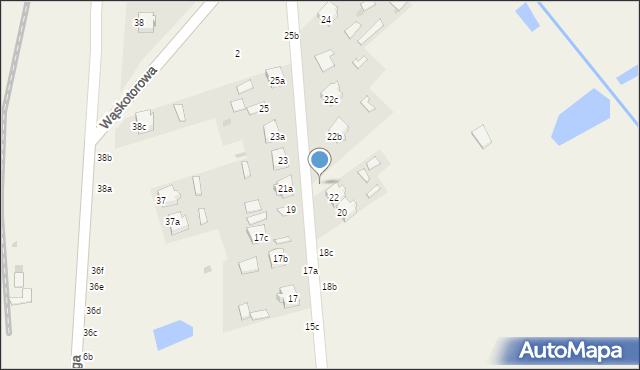 Czeremcha, Wiśniowa, 22a, mapa Czeremcha