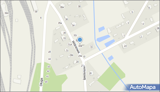 Czeremcha, Wiśniowa, 32a, mapa Czeremcha