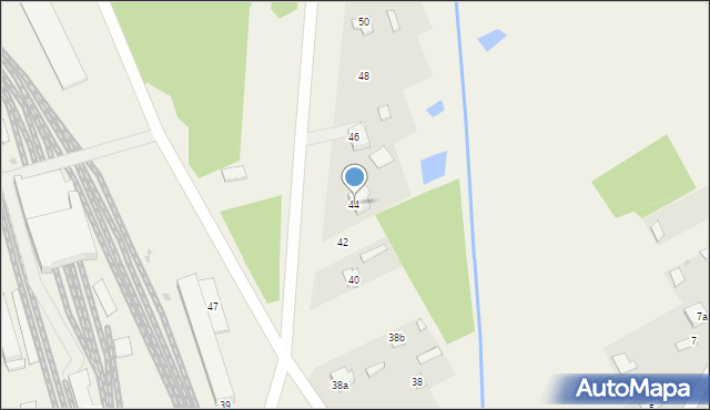 Czeremcha, Wiśniowa, 44, mapa Czeremcha