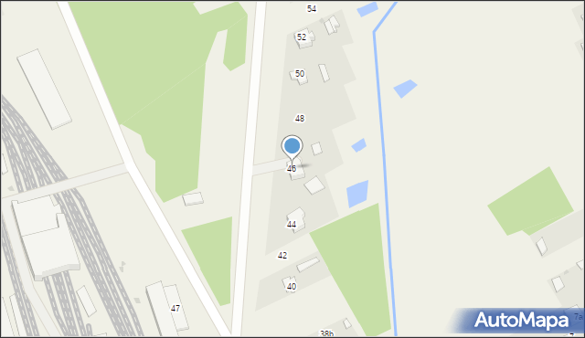 Czeremcha, Wiśniowa, 46, mapa Czeremcha