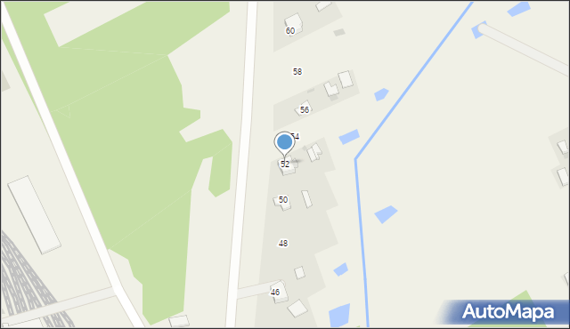 Czeremcha, Wiśniowa, 52, mapa Czeremcha