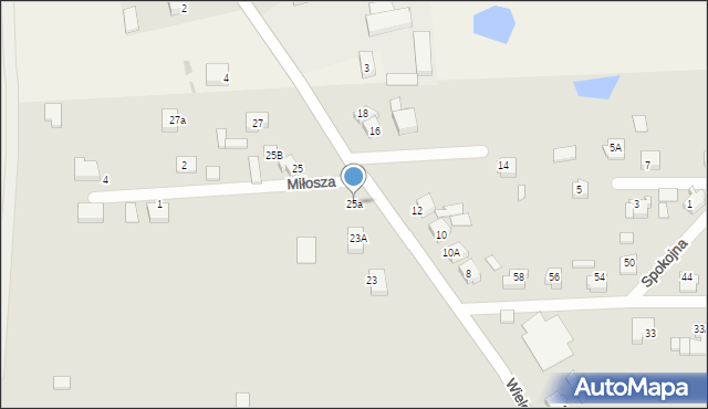 Czersk, Wielewska, 25a, mapa Czersk