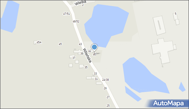 Częstochowa, Wileńska, 40, mapa Częstochowy