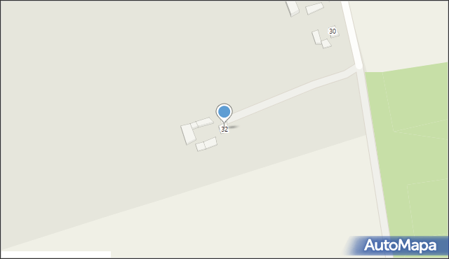 Dąbrowice, Witawa, 32, mapa Dąbrowice