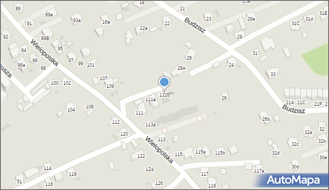 Dębica, Wielopolska, 111b, mapa Dębicy