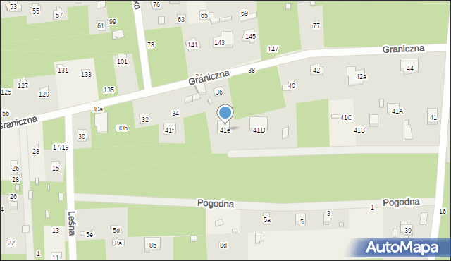 Dębniak, Wiśniowa, 41e, mapa Dębniak