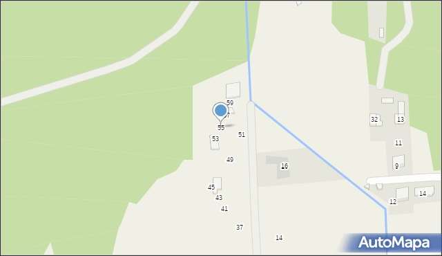 Dobczyn, Wierzbowa, 55, mapa Dobczyn