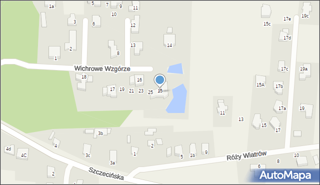 Dobra, Wichrowe Wzgórze, 27, mapa Dobra