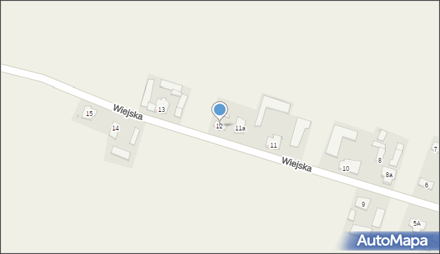 Dobre, Wiejska, 12, mapa Dobre