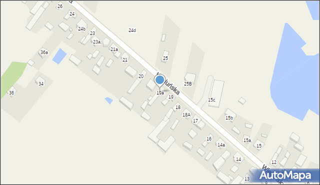 Dobryszyce, Wieluńska, 19a, mapa Dobryszyce