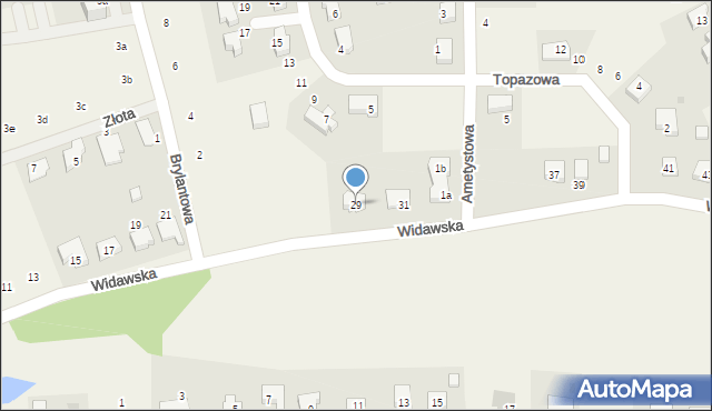 Dobrzykowice, Widawska, 29, mapa Dobrzykowice