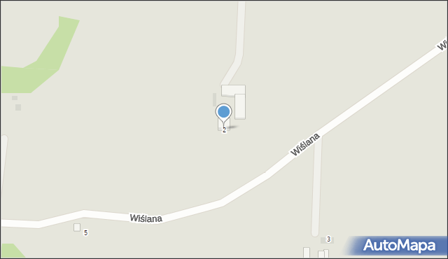 Dobrzyń nad Wisłą, Wiślana, 2, mapa Dobrzyń nad Wisłą