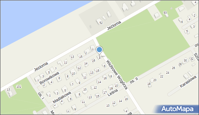 Dominice, Wichrowe Wzgórza, 4, mapa Dominice