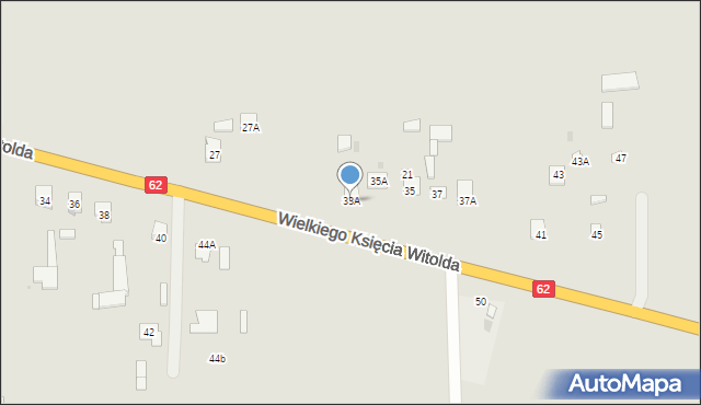 Drohiczyn, Wielkiego Księcia Witolda, 33A, mapa Drohiczyn