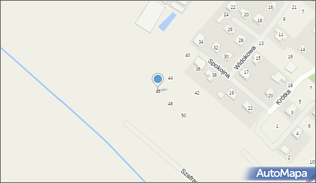 Drużyna, Widokowa, 46, mapa Drużyna