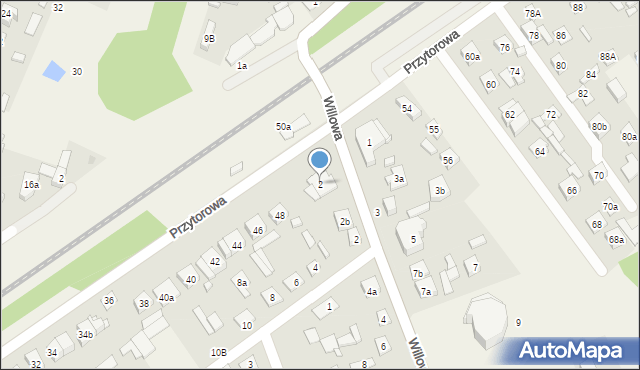 Duczki, Willowa, 2, mapa Duczki