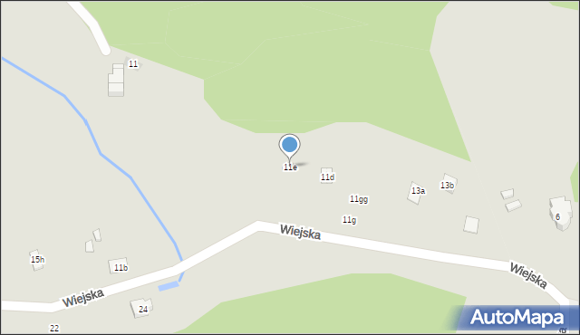 Duszniki-Zdrój, Wiejska, 11e, mapa Duszniki-Zdrój
