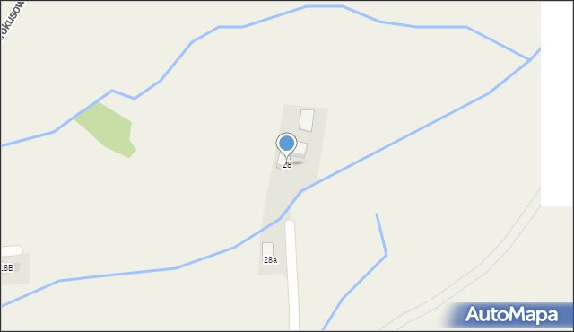 Dzianisz, Widokowa, 21, mapa Dzianisz