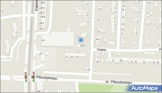 Elbląg, Wiślicka, 3, mapa Elbląga