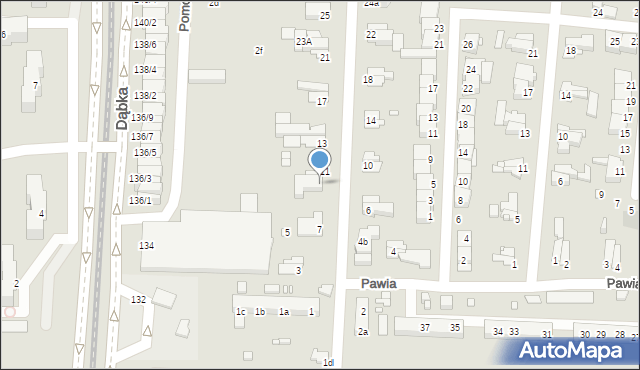 Elbląg, Wiślicka, 9, mapa Elbląga