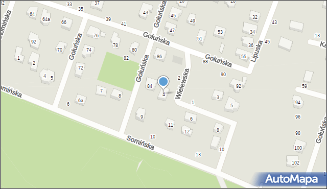 Gdańsk, Wielewska, 4, mapa Gdańska