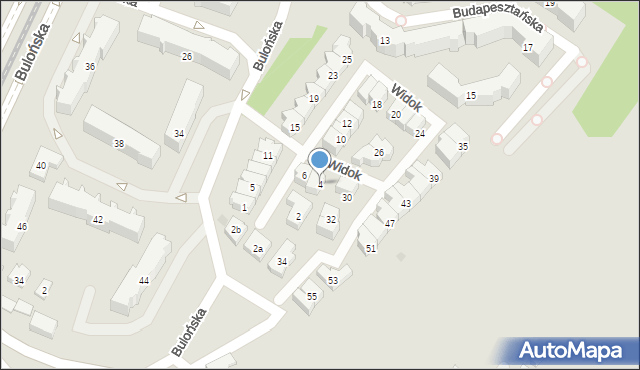 Gdańsk, Widok, 4, mapa Gdańska