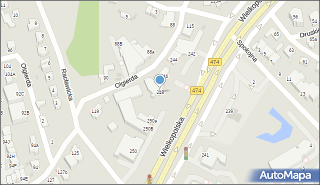 Gdynia, Wielkopolska, 248, mapa Gdyni