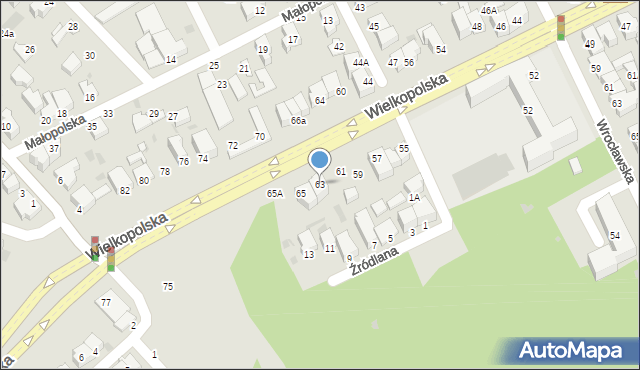 Gdynia, Wielkopolska, 63, mapa Gdyni